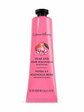 Crabtree & Evelyn Pear and Pink Magnolia Hand Therapy - Bright Pink-25g